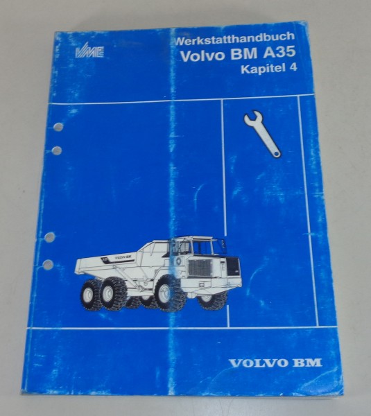 Werkstatthandbuch Volvo BM A35 Dumper von 09/1994