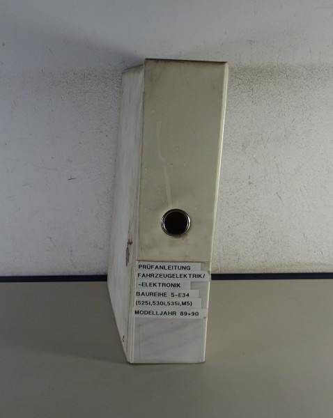 Werkstatthandbuch Elektrik / Schaltpläne BMW 5er E34 inkl. M5 Mj. 1989/1990