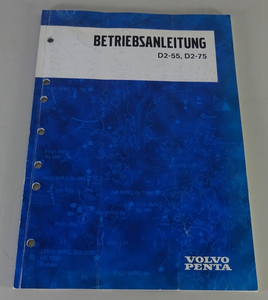 Betriebsanleitung Volvo Penta Bootsmotoren D2-55 C / D2-75 Stand 06/2004