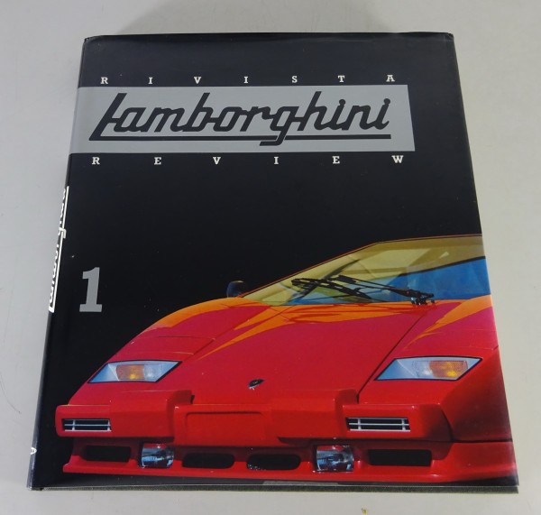 Bildband Rivista Lamborghini Review with Countach | Exemplar Nr. 1449 from 1988