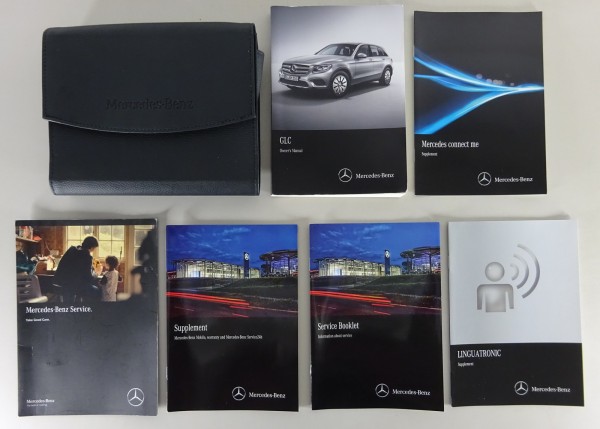 Owner's Manual + Wallet Mercedes GLC X253 GLC 250 - GLC 350 e printed 09/2015