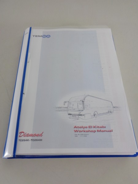 Workshop Manual / Service manual Temsa Diamond TC 264 K / M from 11/2004