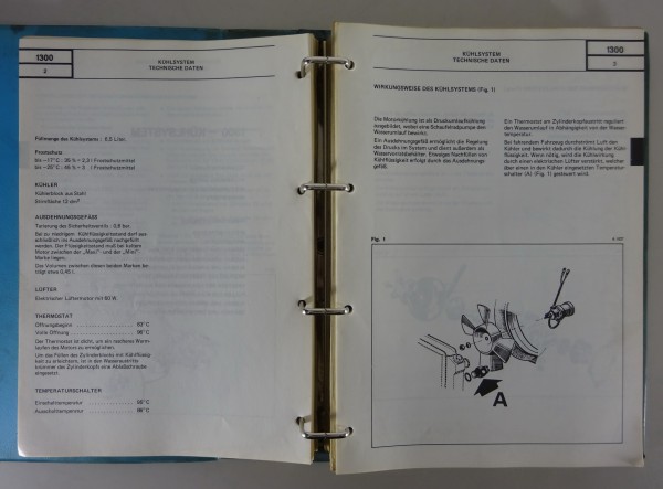 Werkstatthandbuch / Reparaturanleitung Talbot Horizon Stand 1978