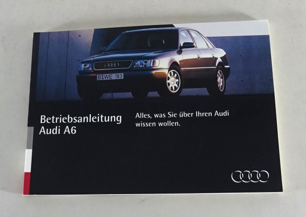 Betriebsanleitung / Handbuch Audi A6 C4 + Quattro von 04/1994