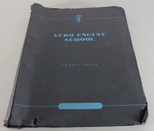 Werkstatthandbuch / Course Notes Rolls Royce Aero Continental Motoren von 1963