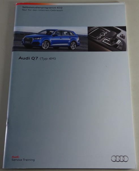 Selbststudienprogramm SSP 632 Audi Q7 (Typ 4M) Stand 02/2015