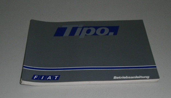 Betriebsanleitung / Handbuch Fiat Tipo, Stand Februar 1988
