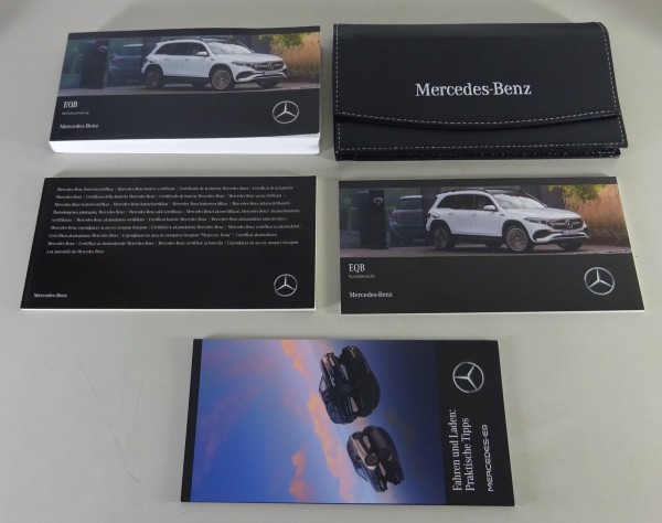 Bordmappe + Betriebsanleitung Mercedes Benz EQA Typ H243 Stand 01/2023