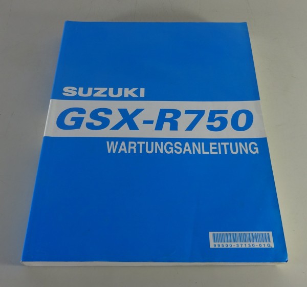 Werkstatthandbuch / Wartungsanleitung Suzuki GSX-R750 K6 Stand 01/2006