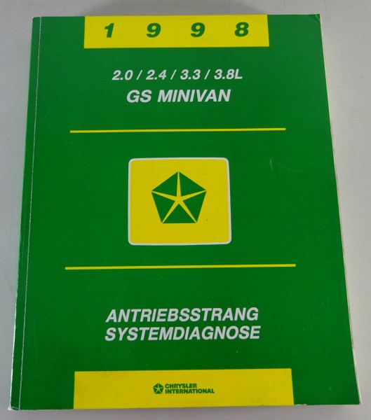 Werkstatthandbuch Chrysler GS Minivan 2.0 / 2.4 / 3.3 / 3.8L Systemdiagnose 1998