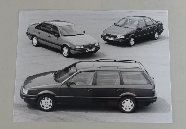 Pressefoto VW Passat B3 / 35i Limousine + Variant von 1991