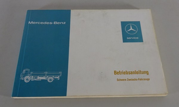 Betriebsanleitung / Handbuch Mercedes-Benz Typ NG 73 mit OM 401-403 Stand 1/1978