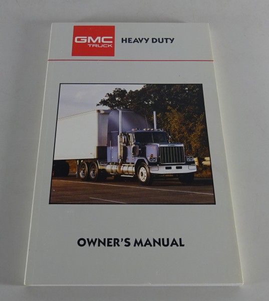 Owner´s Manual / Handbook GMC Heavy Duty Trucks Stand 1988