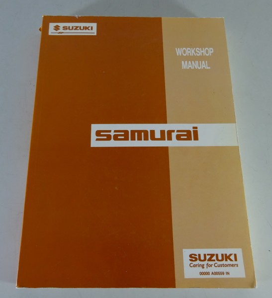 Workshop Manual / Werkstatthandbuch Suzuki SJ 413 Samurai from 1992