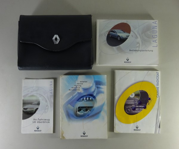Bordmappe + Betriebsanleitung / Handbuch Renault Laguna II Stand 03/2004