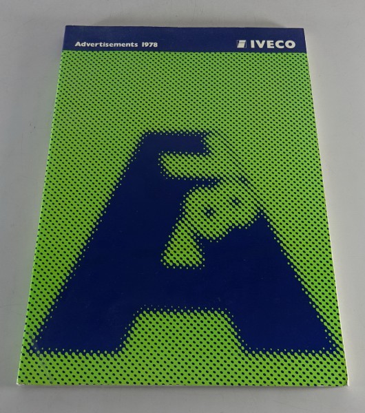 Prospekt / Broschüre Werbeanzeigen Vorlagen IVECO Daily + Lkw von 1978