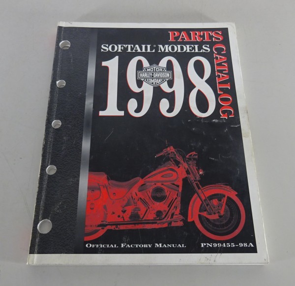 Parts catalog / Spare parts list Harley Davidson Softail Models '98 from 11/1997