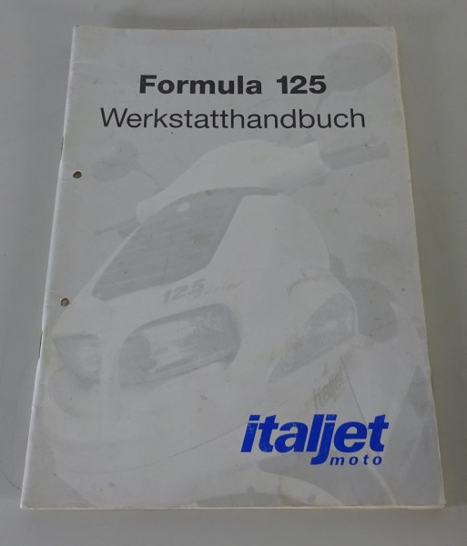Werkstatthandbuch Roller Italjet Moto Formula 125 / 2 Takt Stand 01/1997