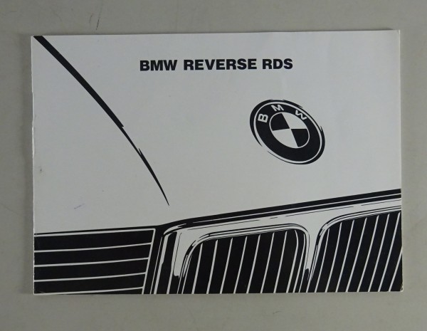 Betriebsanleitung BMW Autoradio BMW Reverse RDS von 07/1993