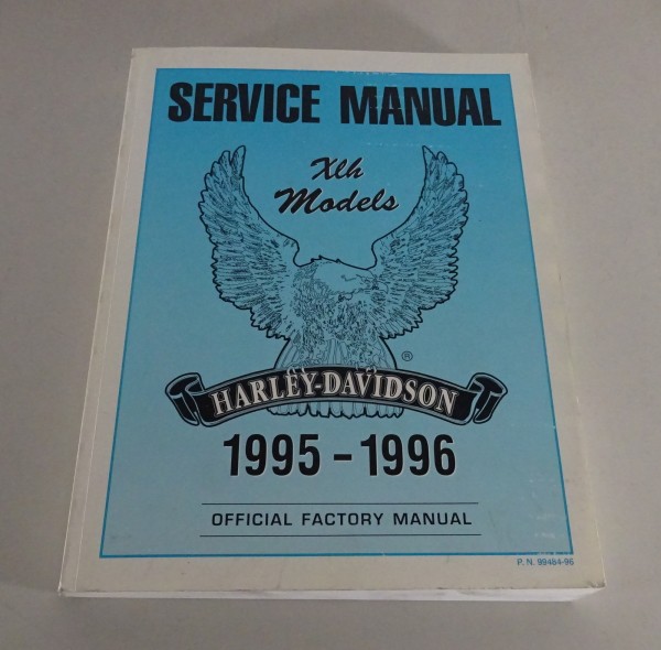 Workshop manual Harley Davidson XLH Sportster models 1995 - 1996 from 09/1995