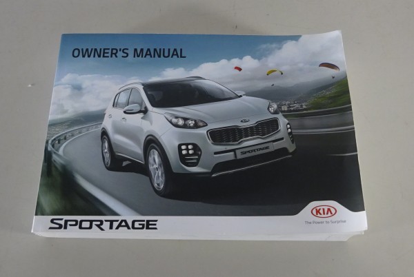 Owner's Manual / Handbook Kia Sportage Typ QL from 2017