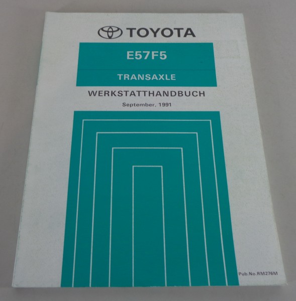 Werkstatthandbuch Getriebe Toyota Corolla AE104 CE104 (E75F5) Stand 08/1991