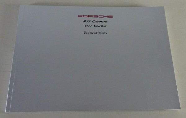 Betriebsanleitung / Handbuch Porsche 911 Carrera / Turbo Typ 993 | Stand 03/1997