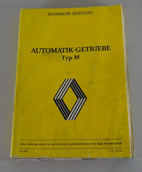 Werkstatthandbuch Renault R20 + Fuego Automatikgetriebe Typ MJ3