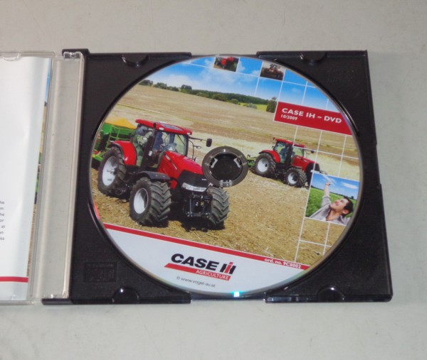 Image DVD Case IH Traktoren z.B. Puma / Steiger / JX Erntemaschinen von 10/2009