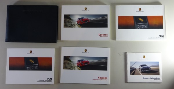 Bordmappe + Betriebsanleitung Porsche Cayenne II Typ 92 A Stand 01/2013 MJ 2014
