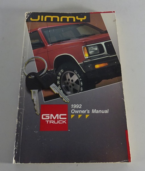 Owner´s Manual / Handbook GMC S-15 Jimmy Stand 1992