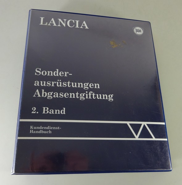 Werkstatthandbuch Schadstoffentgiftung Lancia Y10 / Delta / Thema / Dedra 1991