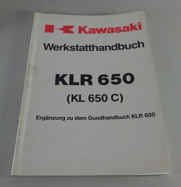 Werkstatthandbuch Nachtrag Kawasaki KLR 650 (KL 650 C) Stand 01/1995