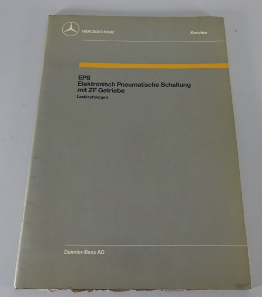 Werkstatthandbuch Mercedes Benz LKW EPS Elektronisch Pneumatische Schaltung ZF