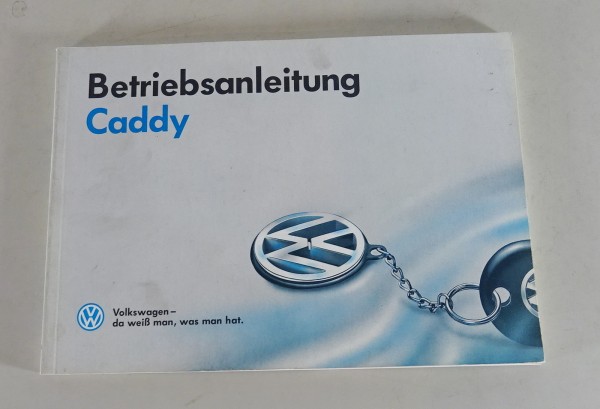 Betriebsanleitung / Handbuch VW Caddy 9KV Stand 11/1995
