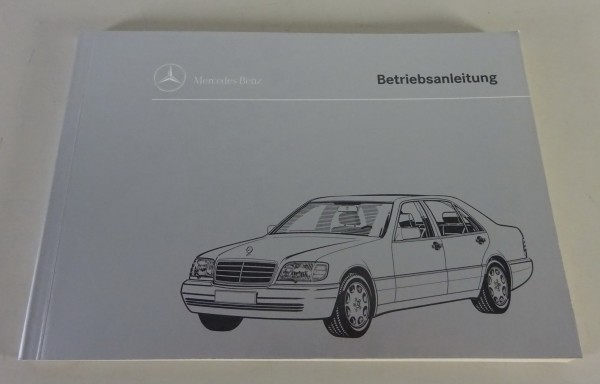 Betriebsanleitung Mercedes-Benz W140 S-Klasse S 350 Turbodiesel Stand 03/1995