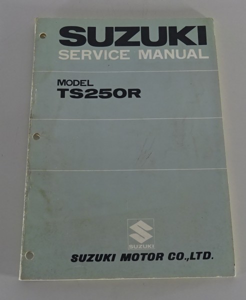 Werkstatthandbuch / Service Manual Suzuki TS 125 R Stand 04/1971