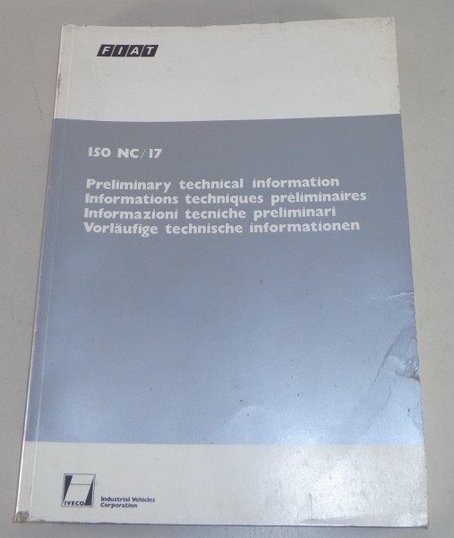 Werkstatthandbuch / Workshop Manual Fiat 150 NC/17 Stand 03/1977