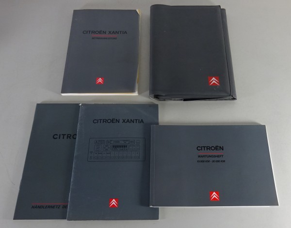 Bordmappe + Betriebsanleitung / Handbuch Citroen Xantia Stand 04/1999