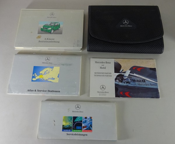 Bordmappe + Betriebsanleitung Mercedes Benz A-Klasse W168 Stand 03/2000