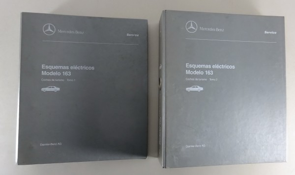 Manual de taller Esquemas eléctricos Mercedes Clase M ML W163 a partir de 1997