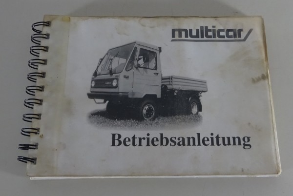 Bedienungsanleitung / Handbuch Multicar M 26 mit Euro III Stand 08/2002