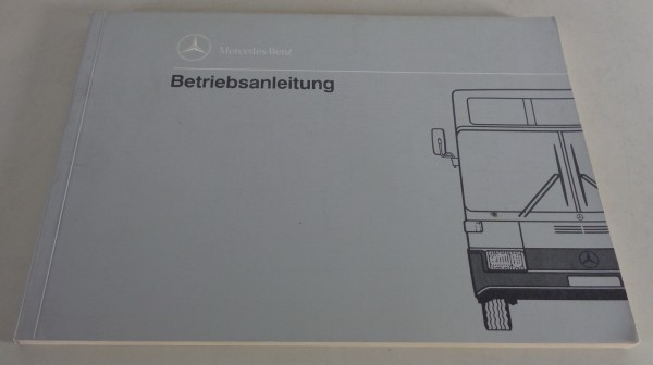Betriebsanleitung / Handbuch Mercedes Benz Bus O 405 / O 407 von 04/1990