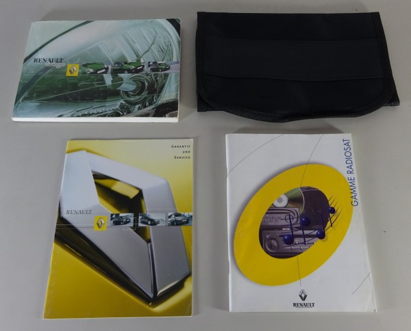 Bordmappe mit Betriebsanleitung / Handbuch Renault Twingo Stand 05/2002