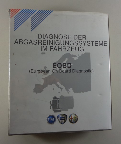 Werkstatthandbuch Diagnose EOBD Alfa Romeo / Fiat / Lancia Stand 10/2000