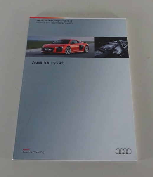 SSP 641 Audi Selbststudienprogramm Service Training Audi R8 Typ 4S von 05/2015