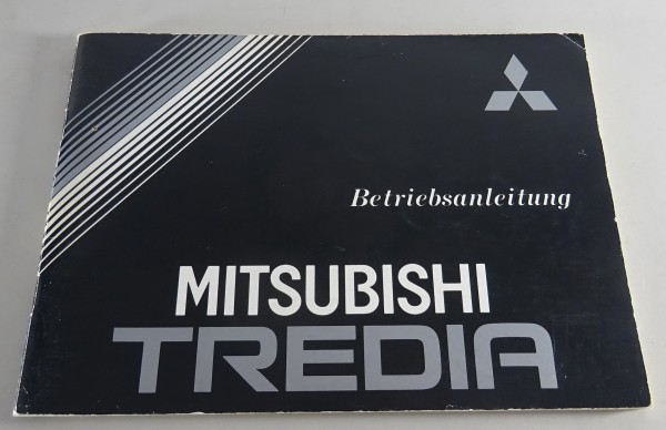 Betriebsanleitung / Handbuch Mitsubishi Tredia Stand 1982