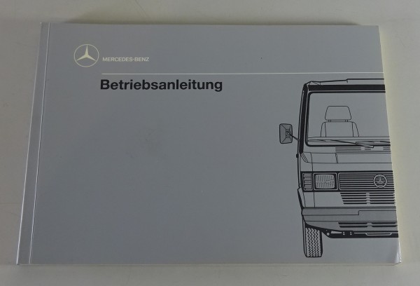 Betriebsanleitung Mercedes Benz T1 Bremer Transporter 208 D - 410 Stand 10/1988