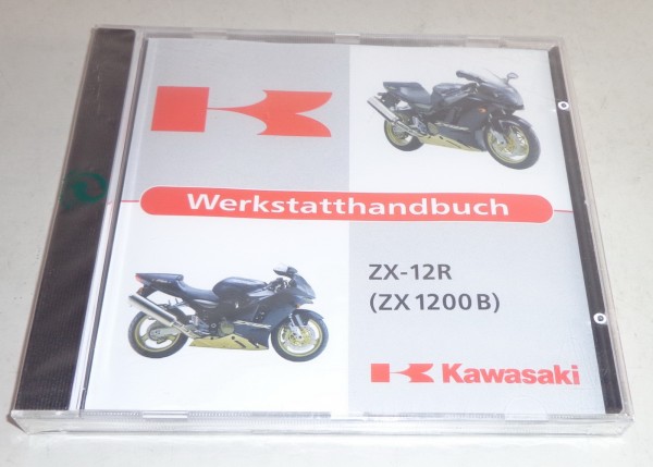 Werkstatthandbuch auf CD Kawasaki ZX-12R ( ZX 1200 B )