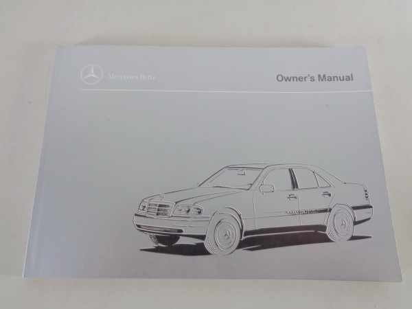 Owner's Manual Mercedes C-Class W202 Sedan C 180 - C 280 printed 05/1996